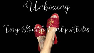 Unboxing | Tory Burch Everly slide