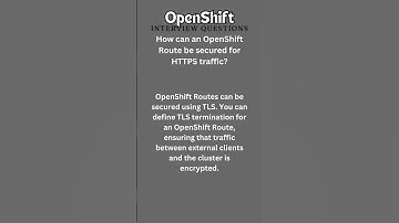 20 OpenShift Interview Quiz #kubernetes #Openshift