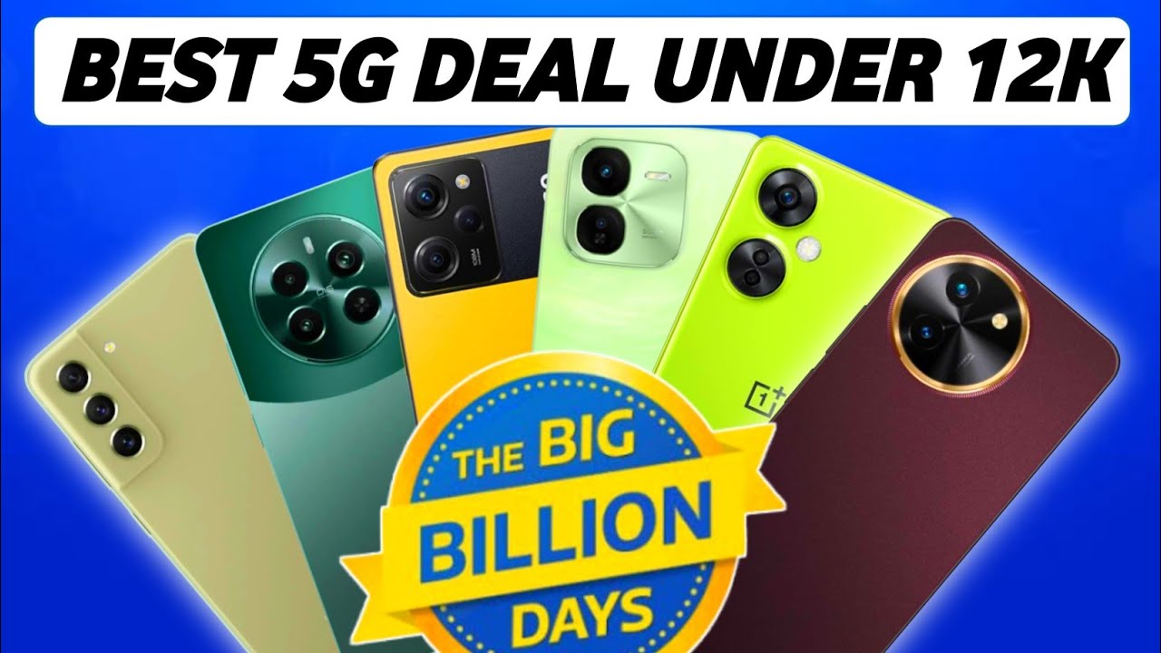 BBD SALE 2024 | 120Hz Super Amoled Top 5 Best 5G Smartphone Under 12000 ...