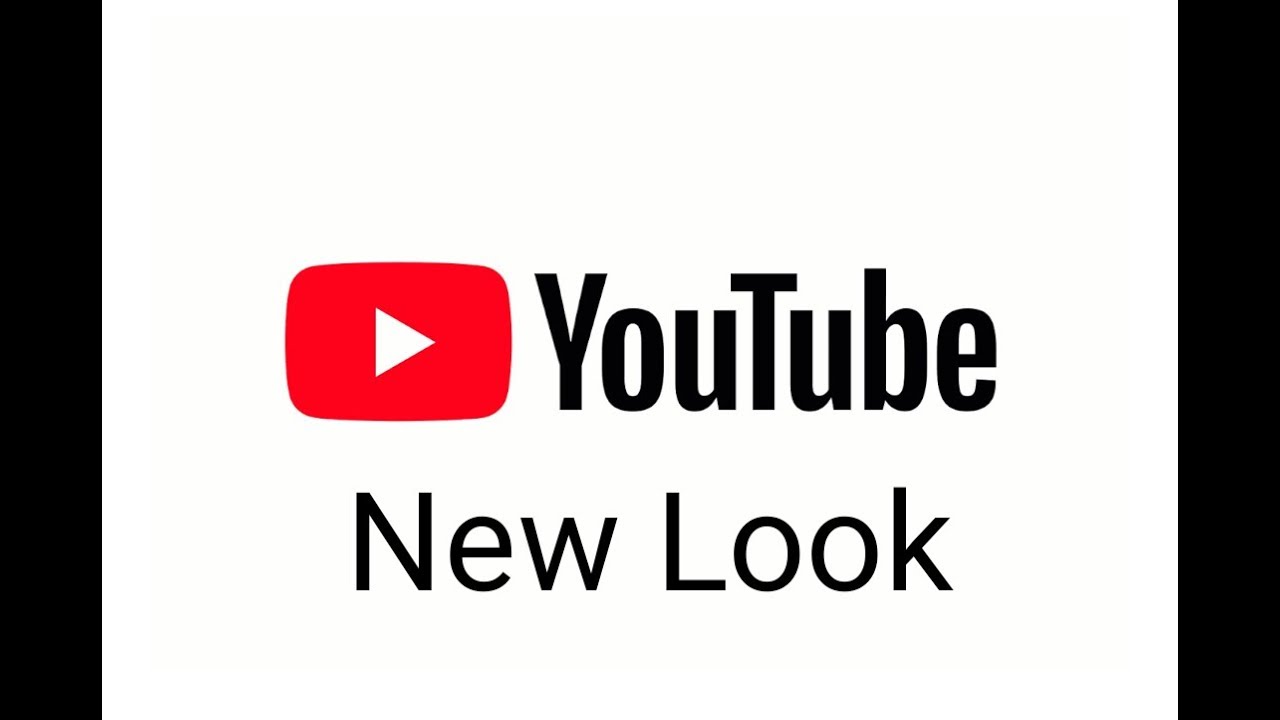 YouTube Latest New Look 2017