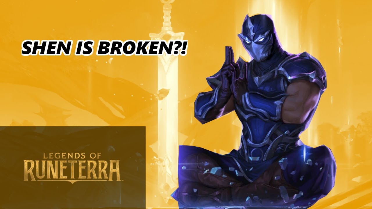 Shen Mono Ionia Deck l Legends of Runeterra l Runeterra Challenge