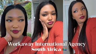 LIVING ABROAD - AMERICA || Workaway International Agency|| Visa Cost|| Accommodation || 🇿🇦🇺🇸