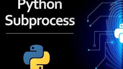 Módulo subprocess en Python: Ejemplo práctico para principiantes y profesionales