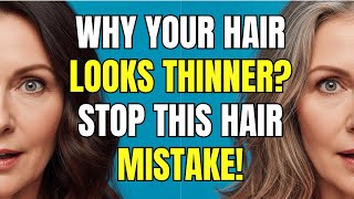 Women Over 50: AVOID THIS MISTAKE: STOP RUINING Your THIN/FINE hair