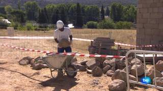 Imágenes inéditas de la restauración del Monasterio de Pelayos de la Presa