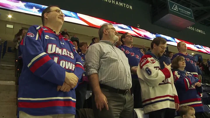 Dutile/Vining School National Anthem at UMass Lowe...