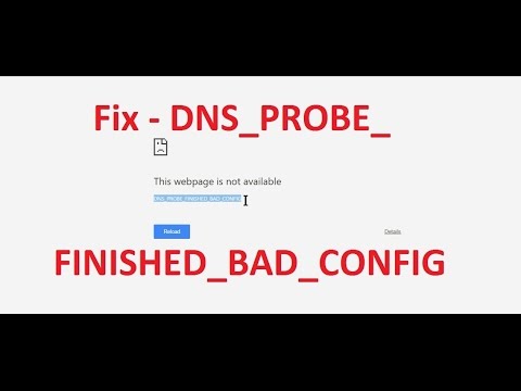 error dns_probe_finished_bad_config