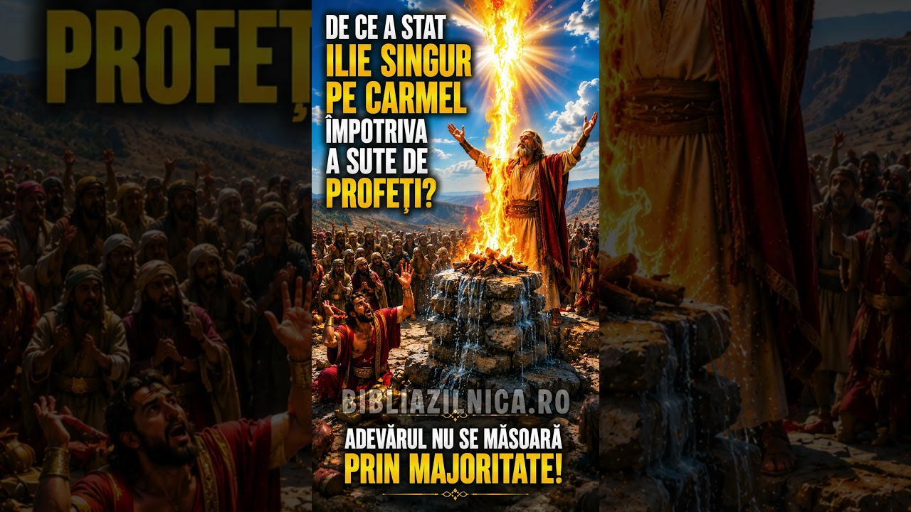 De ce a stat Ilie singur pe Carmel împotriva a sute de profeți? - Întrebări și răspunsuri biblice