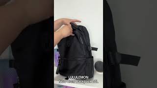review LULULEMON new crew backpack 22L Only45$ in MY BlO #lululemon #backpack#new crew