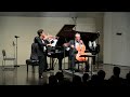 KANTA Trio plays Brahms Lullaby ブラームス:子守歌 カンタ・トリオ(西村尚也/ルドヴィート・カンタ/沼沢淑音)