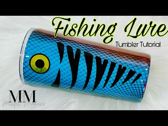 diy fishing lure tumbler Katydid Lures You can also showcase your personality with tumblers featuring girly red flowers Fishing Lure Tumbler Tutorial -