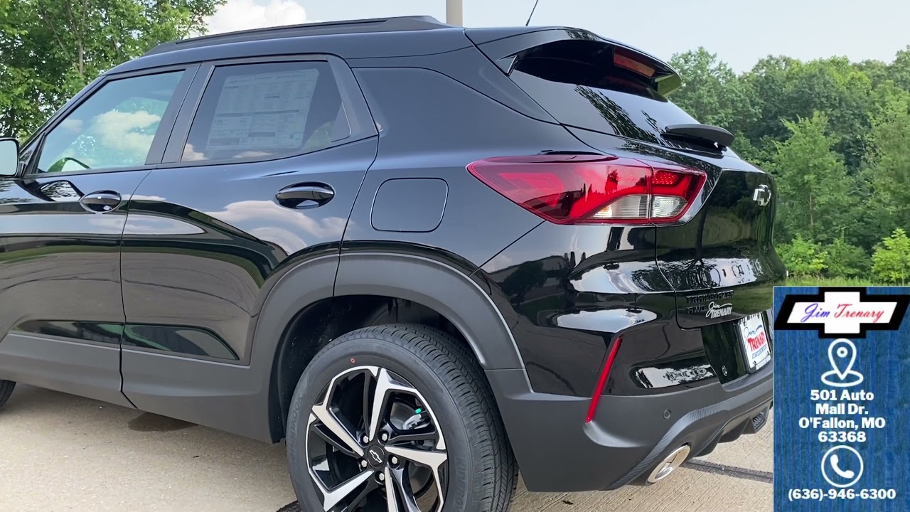 2021 chevrolet trailblazer rs black