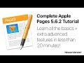 Complete Pages 5 Tutorial - Full Quick Class/Guide + Extras