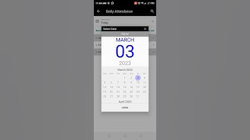How To View Staff Daily Attendance Report