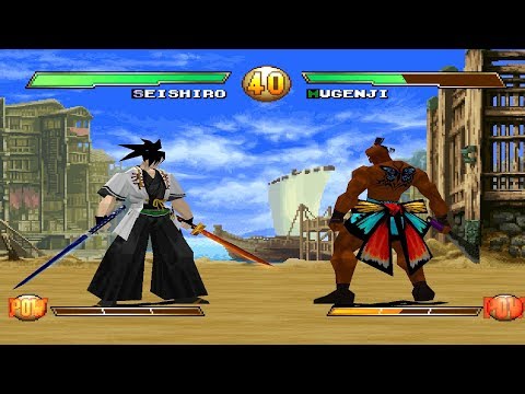 Samurai Shodown: Warriors Rage [PS1] - Seishiro Kuno