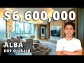 Modern Designer 3 Bedroom Luxury Apartment Condo ALBA ($6.6M) D9 Orchard Singapore Home Tour Ep.90