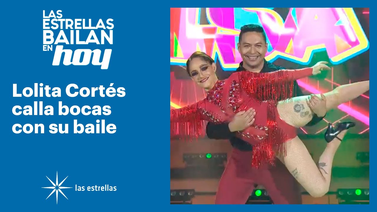 ¡Lolita Cortés demuestra por qué es una eminencia en el baile! | #LasEstrellasBailanEnHoy