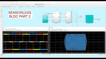 Sensorless Control – BLDC Simulink simulation instructions part 2