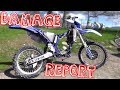 Trashed Yamaha Dirt Bike - TEARDOWN / RESULTS