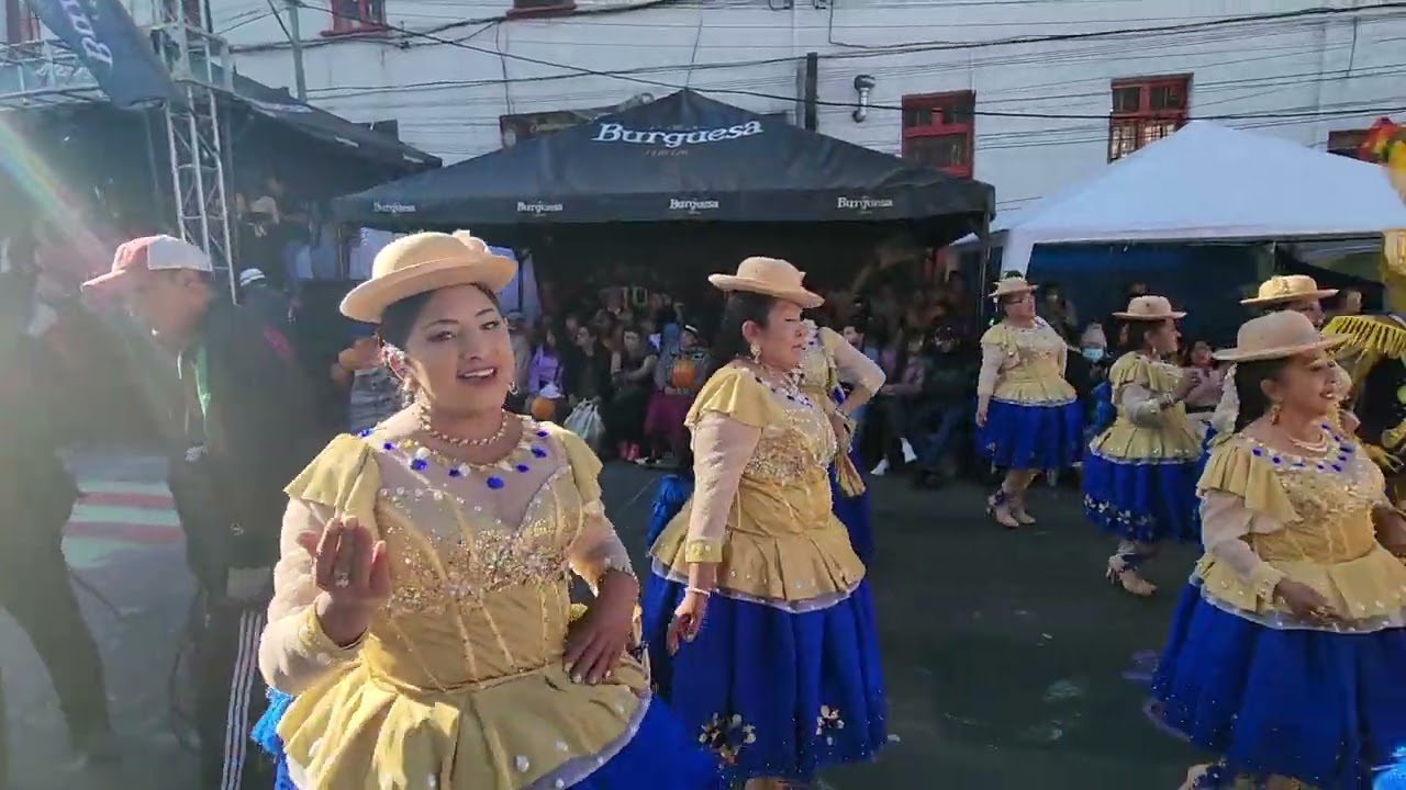 Gran Poder: Morenada Verdaderos Rosas de Viacha Revelación 82