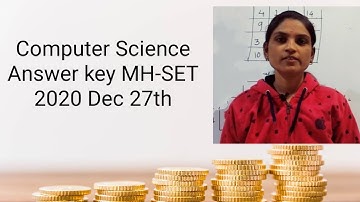 MH-SET 2020 Computer Science Paper 2 answer key Part 2