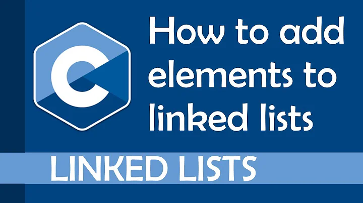 Adding elements to a linked list