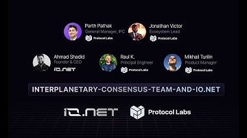 io.net & InterPlanetary Consensus @ Protocol Labs