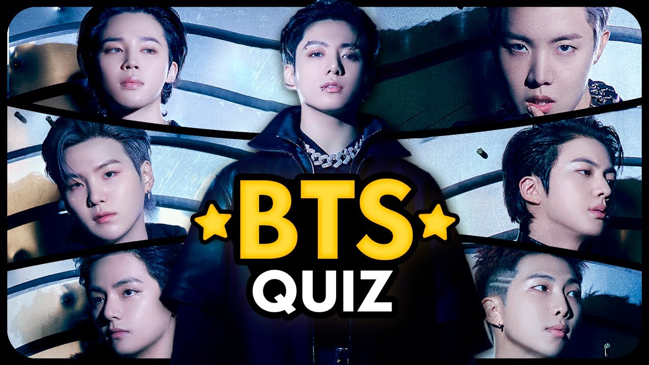⭐ BTS QUIZ ⭐ TESTE SEU CONHECIMENTO SOBRE BTS! 👀👄🗣️ - YouTube