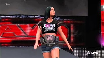 WWE 2K16 AJ Lee Entrance (Custom)