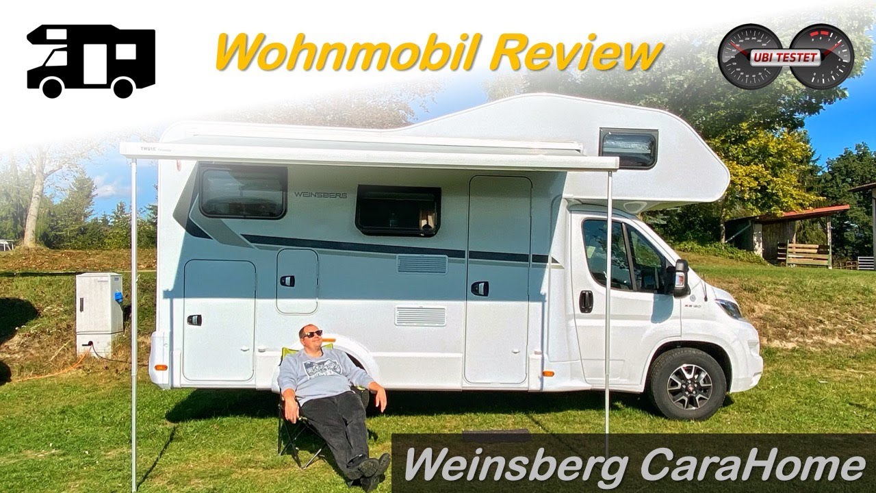 Urlaub im Wohnmobil - Weinsberg CaraHome 550 MG das Einsteiger-Reisemobil | Test & Review