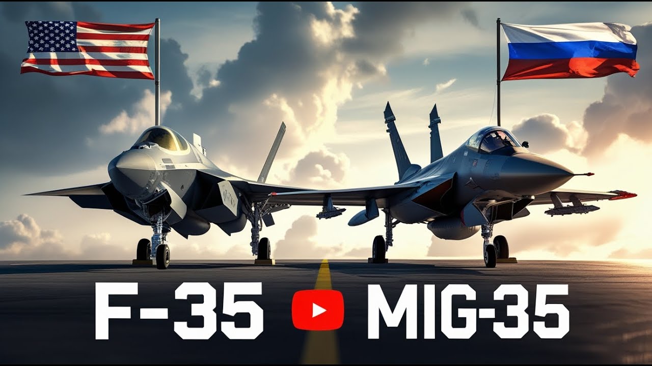 F-35 vs МиГ-35 — Полный разбор скорости, вооружения и стелс возможностей