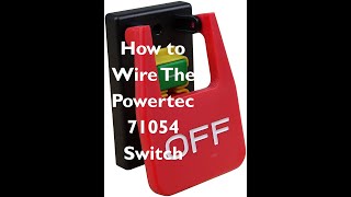 wiring the powertec 71054 magnetic switch