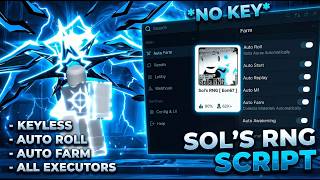 Sol's RNG Script – AUTO FARM | AUTO ROLL | AUTO FISH | AUTO CRAFT | AUTO USE ITEMS | AUTO POTION