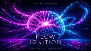 Flow State Trigger | 40Hz Gamma × Cinematic Score for Instant Deep Focus【90 min】