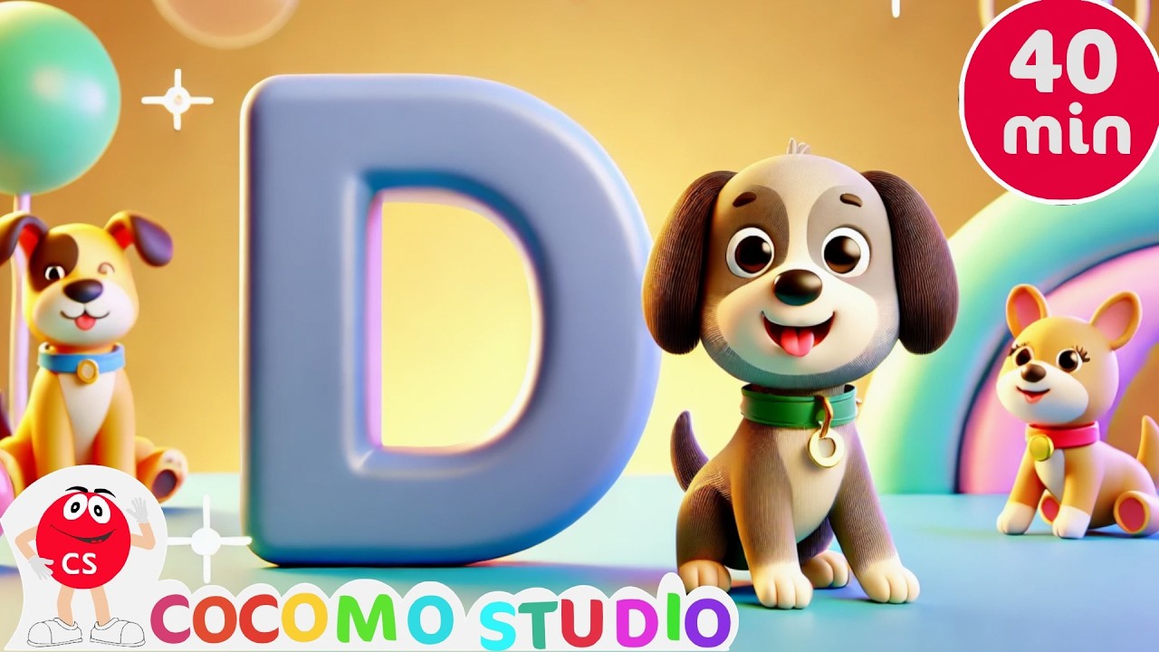 ABC Phonics and First Words | Toddler Educational Video for Early ...