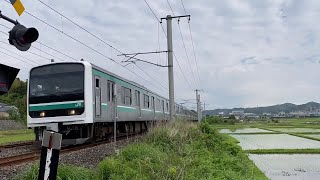 【クソ速いw】E501系K702編成、湯本~泉間を通過。