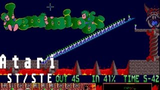 Lemmings 2 - The Tribes - Atari ST game