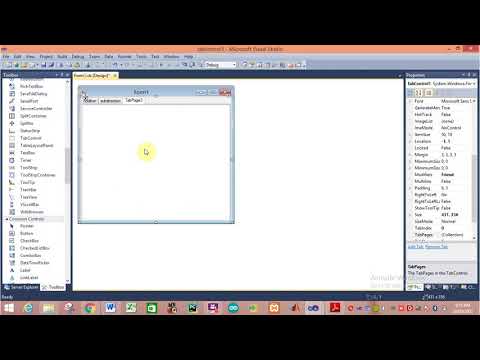 Practical No. 12: Design windows application using Tab Control &Timer.
