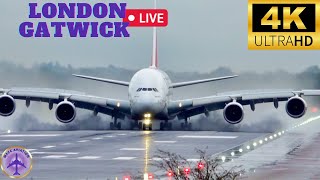 Super Tuesday Live From London Gatwick Lgwegkk Live Planespotting In Stunning 4K