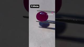 Ruby (Natural) Size 7.35cs Fallow@sunmoonstargems #ruby #sapphire #emerald #gemstones #jewelry #red