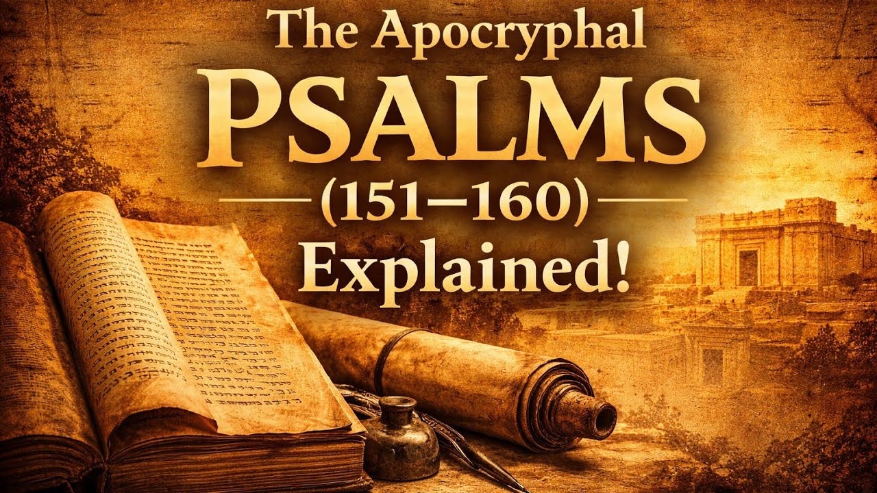 The Apocryphal Psalms (151–160) Explained | Ancient Songs Outside the Bible #ancienttexts #history