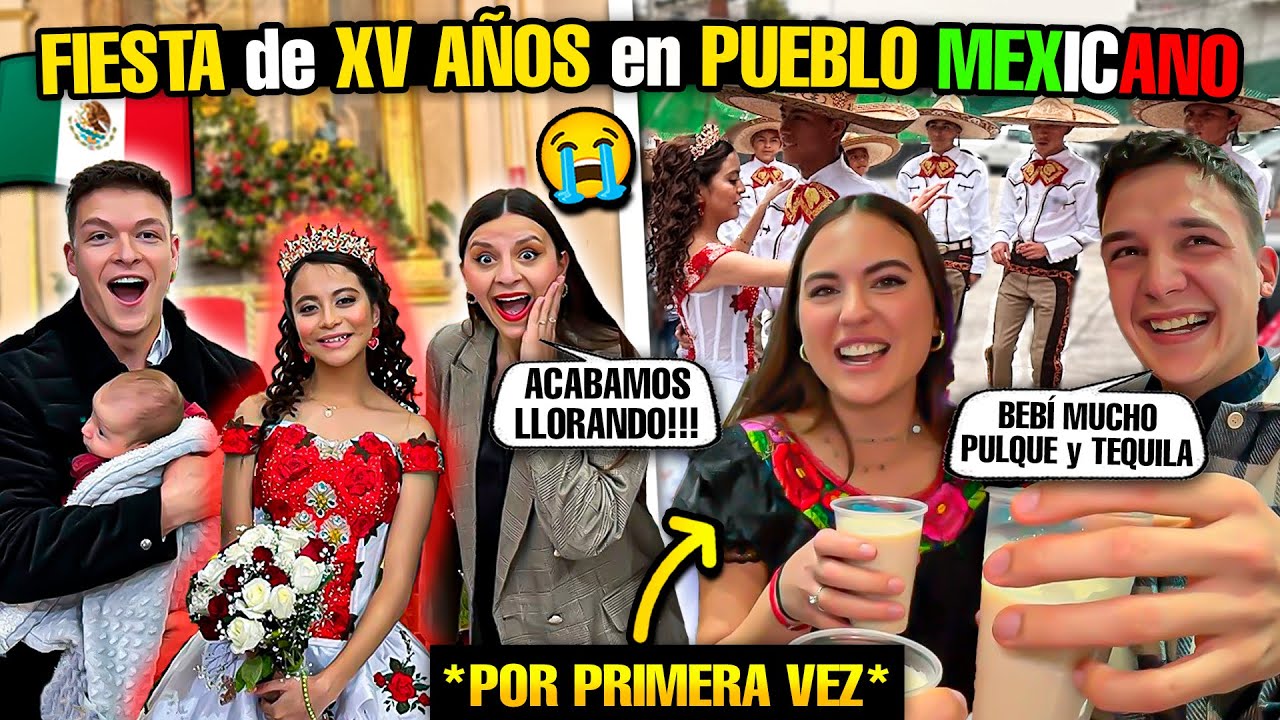 😭 ACABAMOS LLORANDO en FIESTA de XV AÑOS de un PUEBLO MEXICANO 🇲🇽 *POR PRIMERA VEZ*