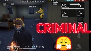 YELLOW CRIMINAL VS NICK FF ||CHALLENGE ACCEPTED || DOMINATING OVER ENEMIES !!!!