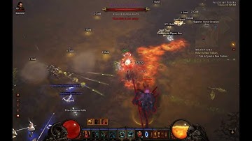 Diablo 3 Patch 1.08 Barbarian "Dreadnaught" build MP-10 key run.