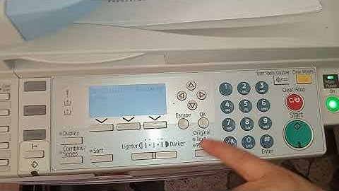 Reset for codes Sc542/544 for mp171/201