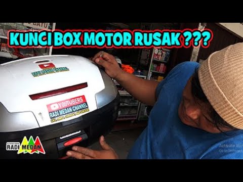 Cara Mengganti Kunci  Box Motor  yang Rusak  YouTube