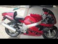 Suzuki GSXR 600 SRAD 1998 Sound cold engine start