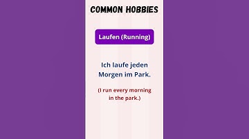 German Hobbies🇩🇪 What are your hobbies? #deutschlernen #deutsch #germanlanguage #learngerman #german