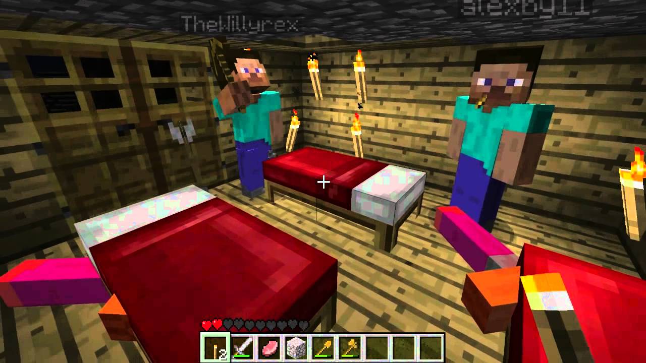 Mi casa es segura" Minecraft | Con AlexBY11 y Willyrex - YouTube