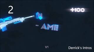Top 3 CSGO Blender Intros #2 Derricks Intros